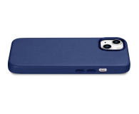 iCarer Leather Case do iPhone 14 Plus (MagSafe) niebieski 6975092685340 - 1201097 - zdjęcie 5